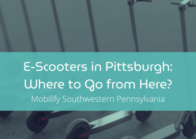 E-Scooters in Pittsburgh: Where to Go from Here?